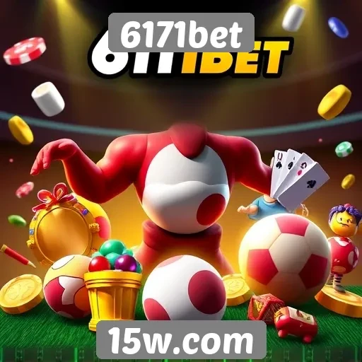 Variedade de jogos disponíveis em 6171bet